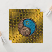 Capricorn und Wasserpferd Karte (Vorderseite/Rückseite Beispiel)