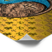 Capricorn und Wasserpferd Poster (Ecke)