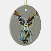 Capricorn Venice Keramik Ornament (Rechts)