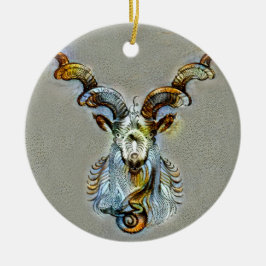 Capricorn Venice Keramik Ornament