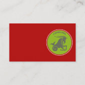 Capricorn-Visitenkarte Visitenkarte (Rückseite)