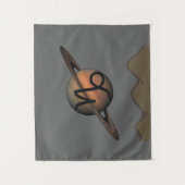 Capricorn Wandteppich (Vorderseite)