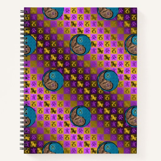 Capricorn & Water Boar Notizblock (Vorderseite)