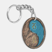 Capricorn & Water Dragon Schlüsselanhänger (Vorderseite links)