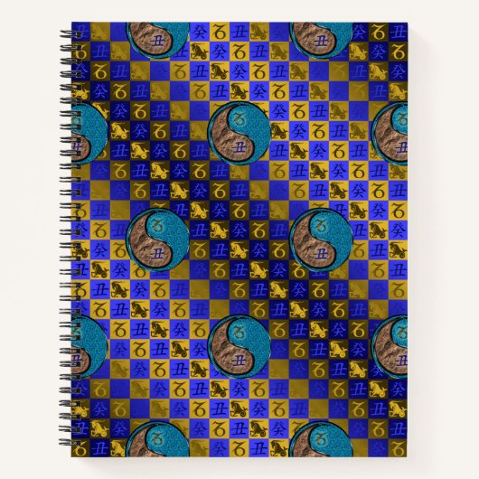 Capricorn & Water Ox Notizblock (Vorderseite)