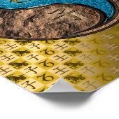 Capricorn & Water Rat Poster (Ecke)