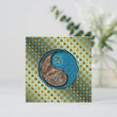 Capricorn & Water Schlange Karte (Stehend Vorderseite)