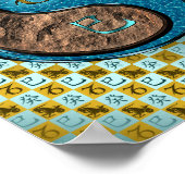 Capricorn & Water Schlange Poster (Ecke)