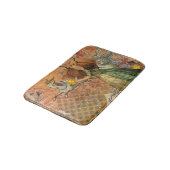 Capricorn Woman Goat Whimsical Fun Badematte (Schrägansicht)