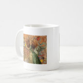 Capricorn Woman Goat Whimsical Fun Kaffeetasse (Vorderseite Links)