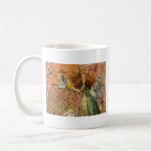 Capricorn Woman Goat Whimsical Fun Kaffeetasse (Links)