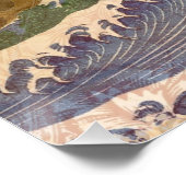 Capricorn Woman Goat Whimsical Fun Poster (Ecke)