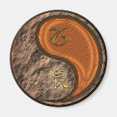 Capricorn & Wood Dragon Magnet (Vorne)
