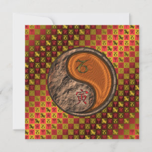 Capricorn & Wood Tiger Karte