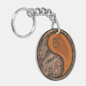 Capricorn & Wood Tiger Schlüsselanhänger (Vorderseite links)