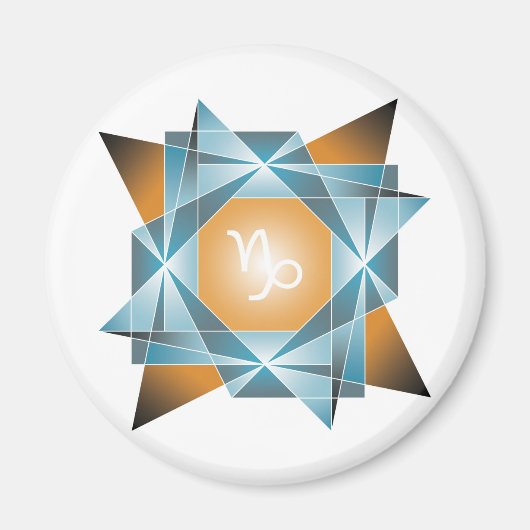 CAPRICORN YANTRA MAGNET (Vorne)