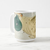 Capricorn, Zehnte astrologische Zodiaka-Zeichen Kaffeetasse (Vorderseite Links)