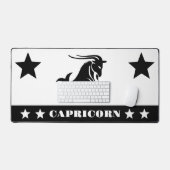 Capricorn-Zeichen Schreibtischunterlage (Tastatur & Maus)