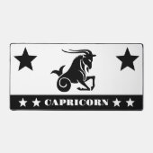Capricorn-Zeichen Schreibtischunterlage (Vorderseite)