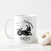 Capricorn-Ziege-Konstellation Individuelle Name Ge