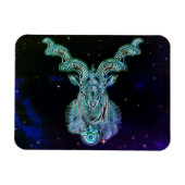 Capricorn-Ziegenmagnet Magnet (Horizontal)