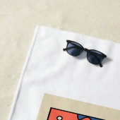 Capricorn Zodiac Beach Handtuch (Beispiel)