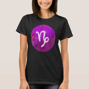 Capricorn Zodiac Dezember Januar Geburtstag Christ T-Shirt