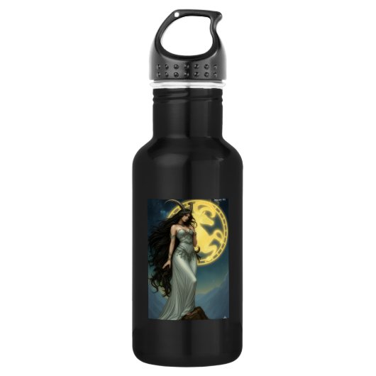 Capricorn Zodiac Elite Water Bottle Edelstahlflasche (Vorderseite)