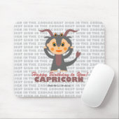 Capricorn Zodiac für Kinder Mousepad (Mit Mouse)