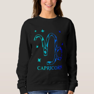 Capricorn Zodiac für Menschen, die Astrologie Lieb Sweatshirt
