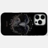 Capricorn Zodiac Horoskop Case-Mate iPhone Hülle (Rückseite (Horizontal))