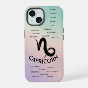 Capricorn Zodiac Horoskop Girls iPhone 15 Hülle