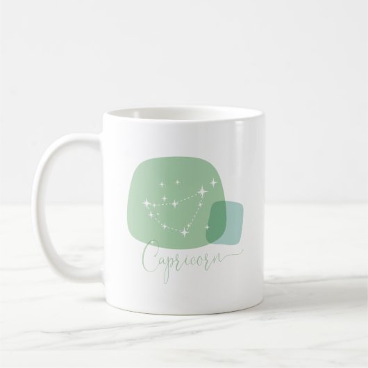 Capricorn Zodiac Kaffeetasse (Links)