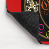 Capricorn Zodiac Moon Mousepad (Ecke)