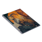 Capricorn Zodiac-Notebook Notizblock (Rechte Seite)