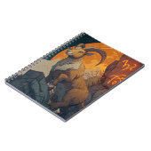 Capricorn Zodiac-Notebook Notizblock (Linke Seite)