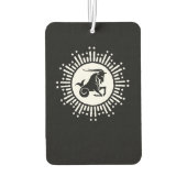 Capricorn Zodiac Sign Goat Cosmic Sternexplosion D Autolufterfrischer (Rückseite)