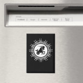 Capricorn Zodiac Sign Goat Cosmic Sternexplosion D Magnet (In Situ (Geschirrspüler))