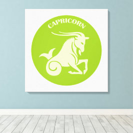 Capricorn, Zodiac Sign, Horoscope, Astrology Leinwanddruck
