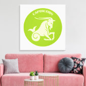 Capricorn, Zodiac Sign, Horoscope, Astrology Leinwanddruck (Insitu (Wohnzimmer))