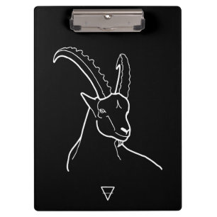 Capricorn Zodiac Sign - Klemmbrett