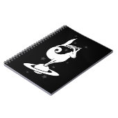 Capricorn zodiac Sign Notizblock (Linke Seite)