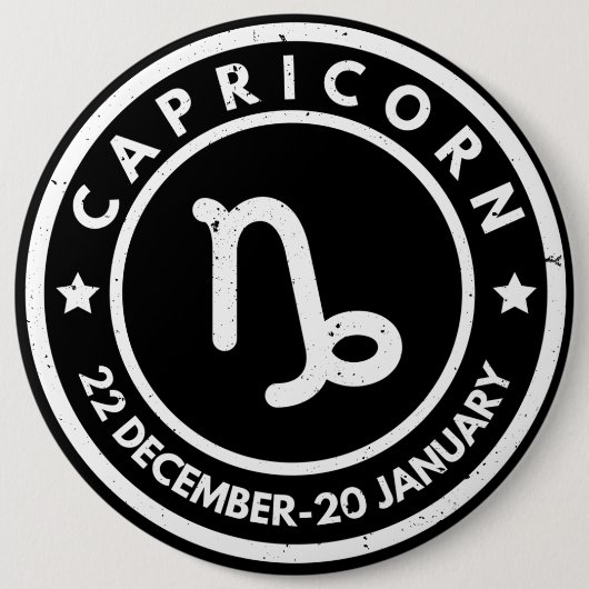 Capricorn-Zodiac-Signaltaste Button (Vorderseite)
