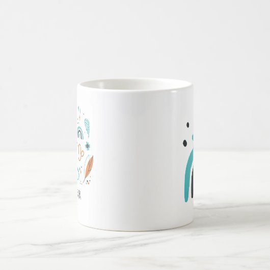 Capricorn Zodiac Signature Tasse, Niedlich Kaffeetasse (Mittel)