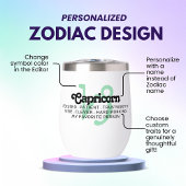 Capricorn Zodiac signieren benutzerdefinierte Eige