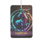 Capricorn Zodiac Signs Celestial Air Freshener Autolufterfrischer (Vorderseite)