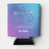Capricorn Zodiac Star Sign Horoscope Constellation Dosenkühler (Vorderseite)