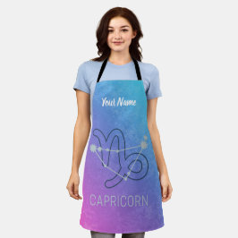 Capricorn Zodiac Star Sign Horoscope Constellation Schürze