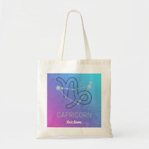 Capricorn Zodiac Star Sign Horoscope Constellation Tragetasche