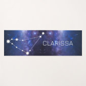 Capricorn Zodiac Star Sign Yoga Mat Yogamatte (Vorderseite (Horizontal))